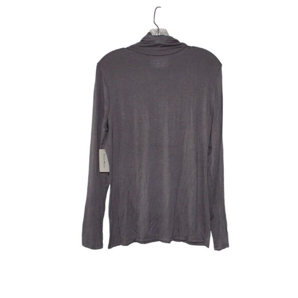 Studio Works Women's Med Turtleneck Lightweight Knit Top Long Sleeves - Picture 4 of 6